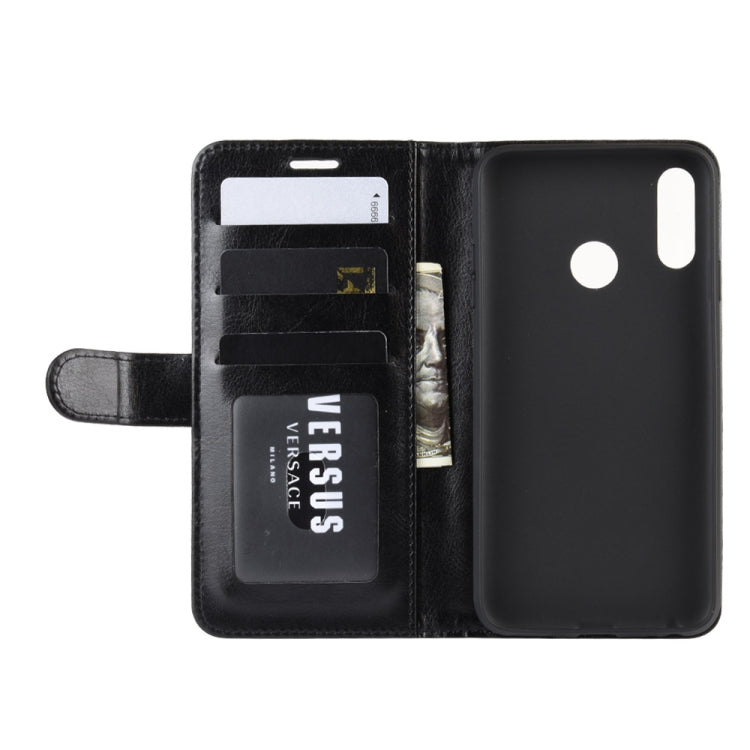 R64 Texture Single Fold Horizontal Flip Leather Case for LG W10, with Holder & Card Slots & Wallet