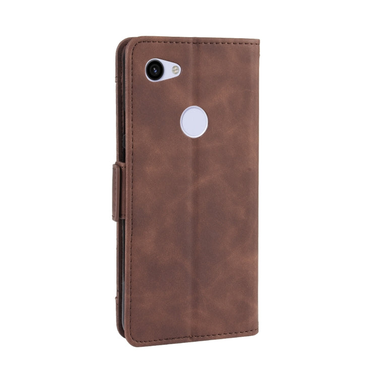 Wallet Style Skin Feel Calf Pattern Leather Case For Google Pixel 3a ,with Separate Card Slot