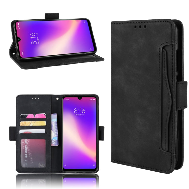Wallet Style Skin Feel Calf Pattern Leather Case For Xiaomi Redmi Note 7 / Note 7 Pro / Note 7S,with Separate Card Slot