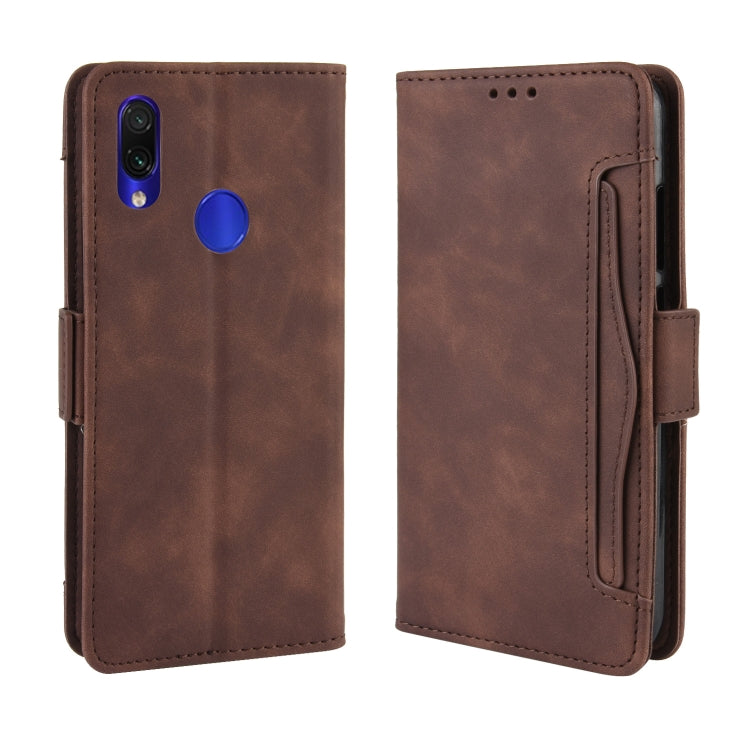 Wallet Style Skin Feel Calf Pattern Leather Case For Xiaomi Redmi Note 7 / Note 7 Pro / Note 7S,with Separate Card Slot