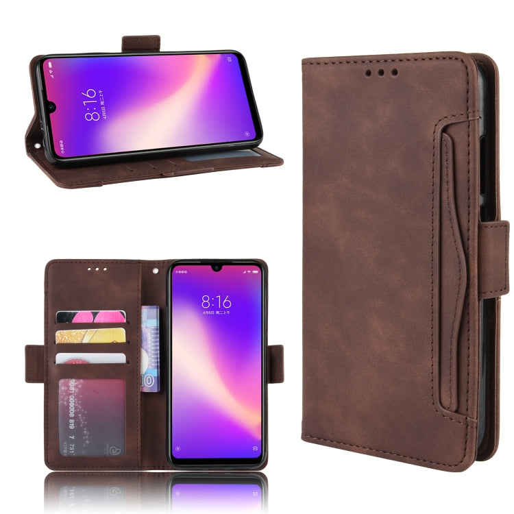 Wallet Style Skin Feel Calf Pattern Leather Case For Xiaomi Redmi Note 7 / Note 7 Pro / Note 7S,with Separate Card Slot