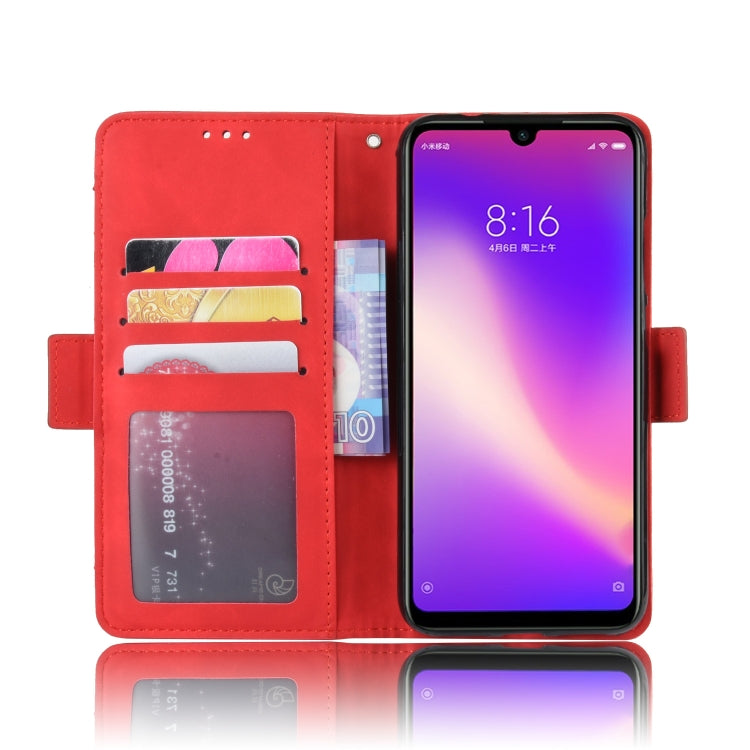 Wallet Style Skin Feel Calf Pattern Leather Case For Xiaomi Redmi Note 7 / Note 7 Pro / Note 7S,with Separate Card Slot