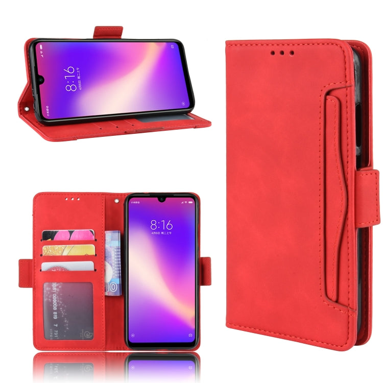 Wallet Style Skin Feel Calf Pattern Leather Case For Xiaomi Redmi Note 7 / Note 7 Pro / Note 7S,with Separate Card Slot