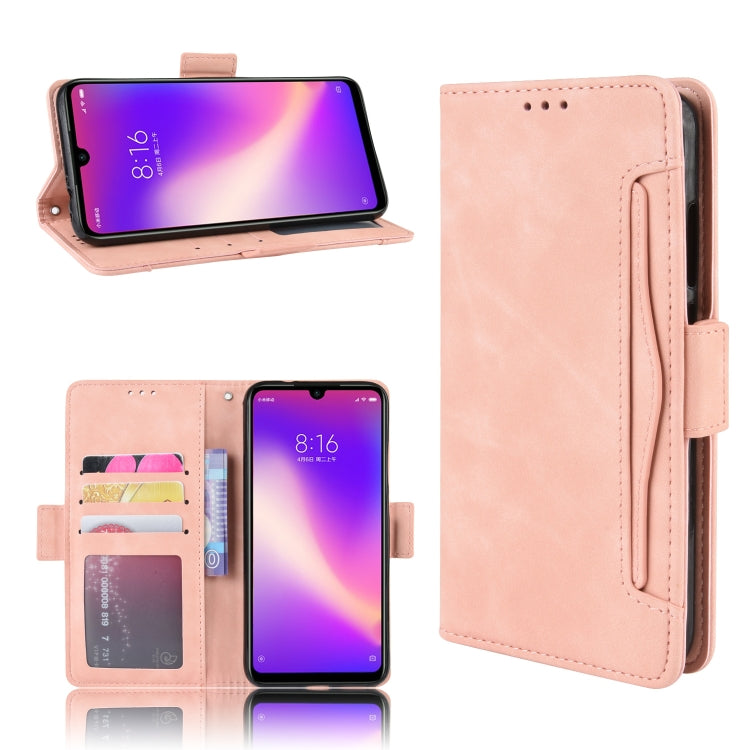 Wallet Style Skin Feel Calf Pattern Leather Case For Xiaomi Redmi Note 7 / Note 7 Pro / Note 7S,with Separate Card Slot