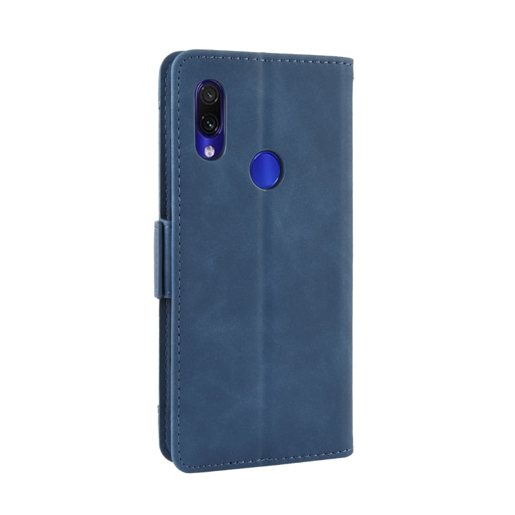 Wallet Style Skin Feel Calf Pattern Leather Case For Xiaomi Redmi 7,with Separate Card Slot