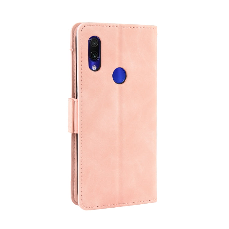 Wallet Style Skin Feel Calf Pattern Leather Case For Xiaomi Redmi 7,with Separate Card Slot