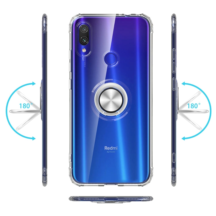 Ultra-thin TPU Protective Case for Xiamo Redmi Note7 / Note7 Pro , with 360 Degree Rotation Holder