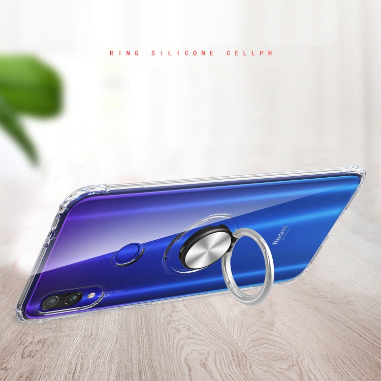Ultra-thin TPU Protective Case for Xiamo Redmi Note7 / Note7 Pro , with 360 Degree Rotation Holder