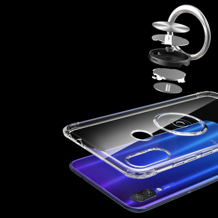 Ultra-thin TPU Protective Case for Xiamo Redmi Note7 / Note7 Pro , with 360 Degree Rotation Holder
