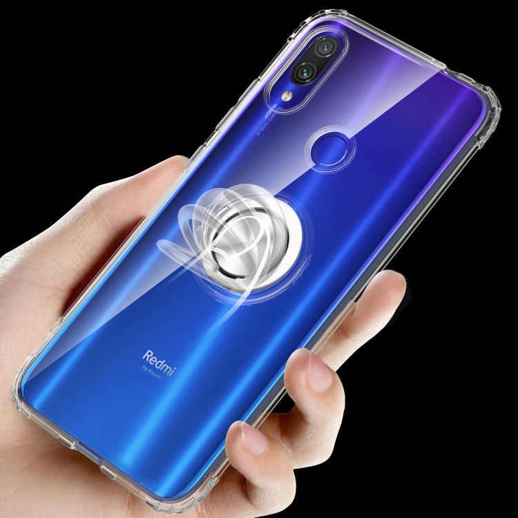 Ultra-thin TPU Protective Case for Xiamo Redmi Note7 / Note7 Pro , with 360 Degree Rotation Holder