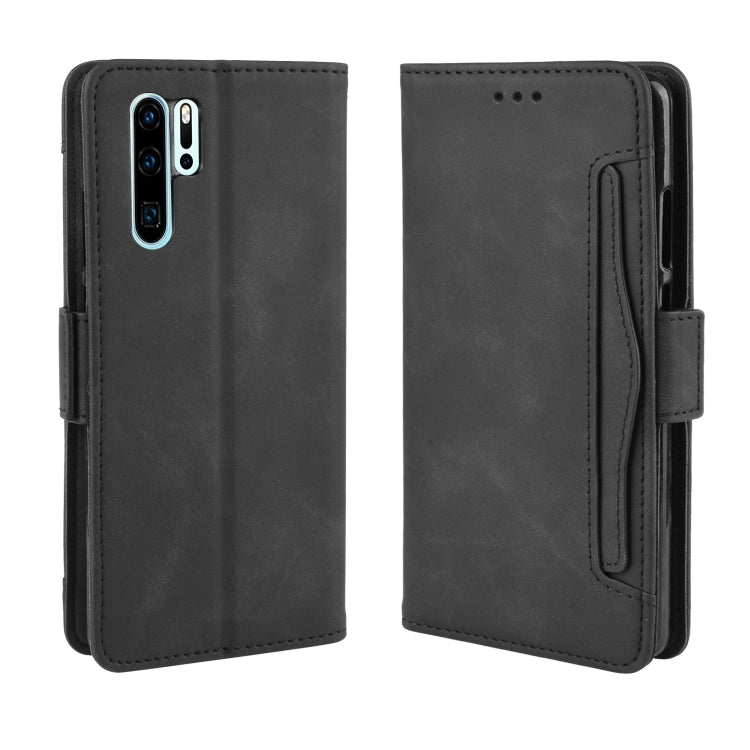Wallet Style Skin Feel Calf Pattern Leather Case For Huawei P30 Pro,with Separate Card Slot