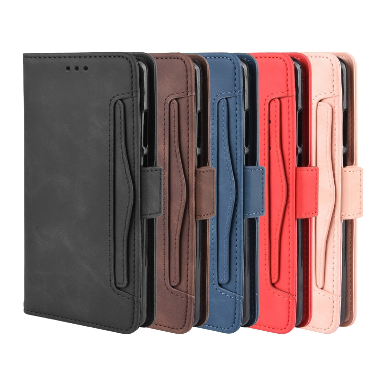 Wallet Style Skin Feel Calf Pattern Leather Case For Huawei P30 Pro,with Separate Card Slot
