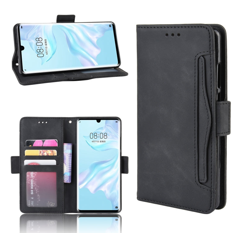Wallet Style Skin Feel Calf Pattern Leather Case For Huawei P30 Pro,with Separate Card Slot