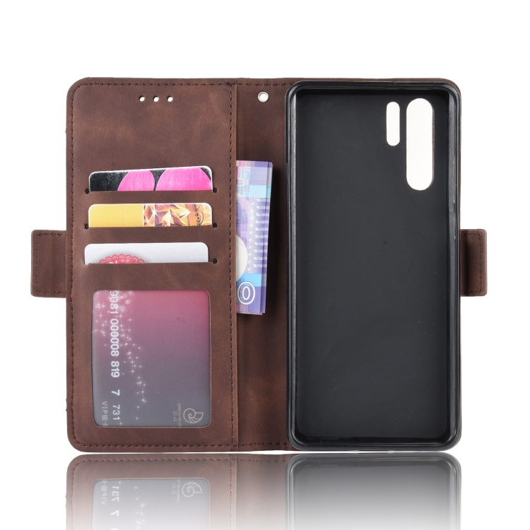Wallet Style Skin Feel Calf Pattern Leather Case For Huawei P30 Pro,with Separate Card Slot