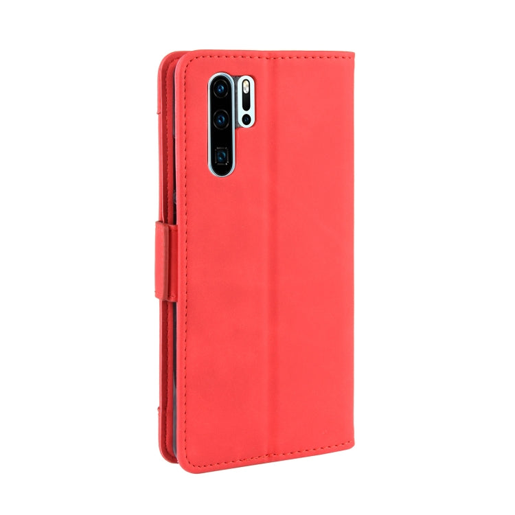 Wallet Style Skin Feel Calf Pattern Leather Case For Huawei P30 Pro,with Separate Card Slot