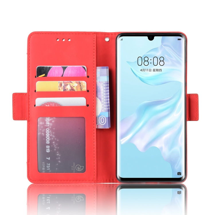Wallet Style Skin Feel Calf Pattern Leather Case For Huawei P30 Pro,with Separate Card Slot