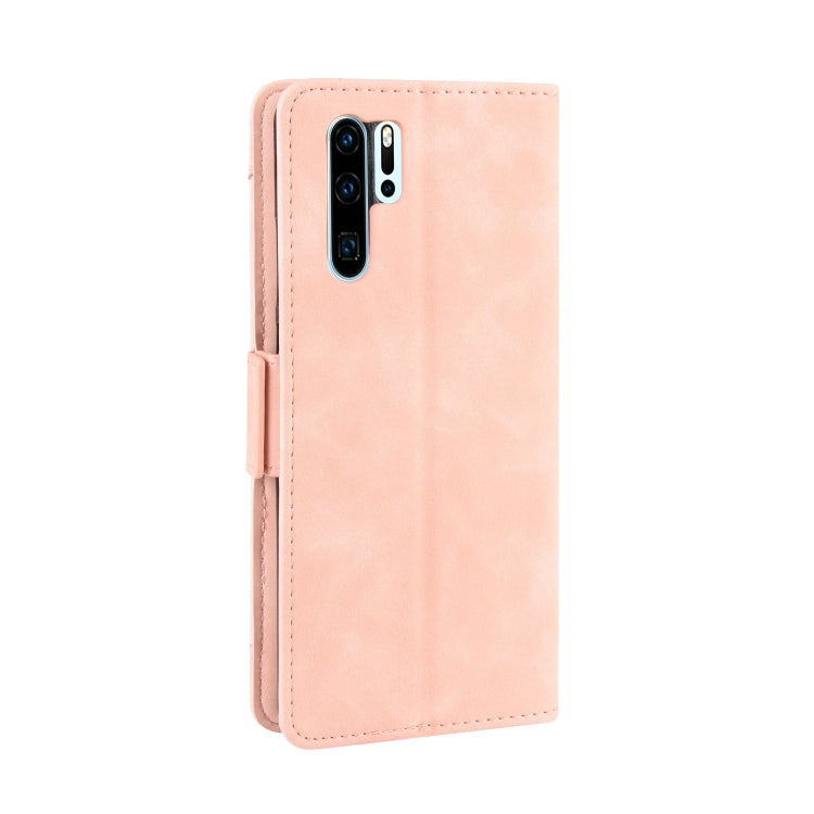 Wallet Style Skin Feel Calf Pattern Leather Case For Huawei P30 Pro,with Separate Card Slot