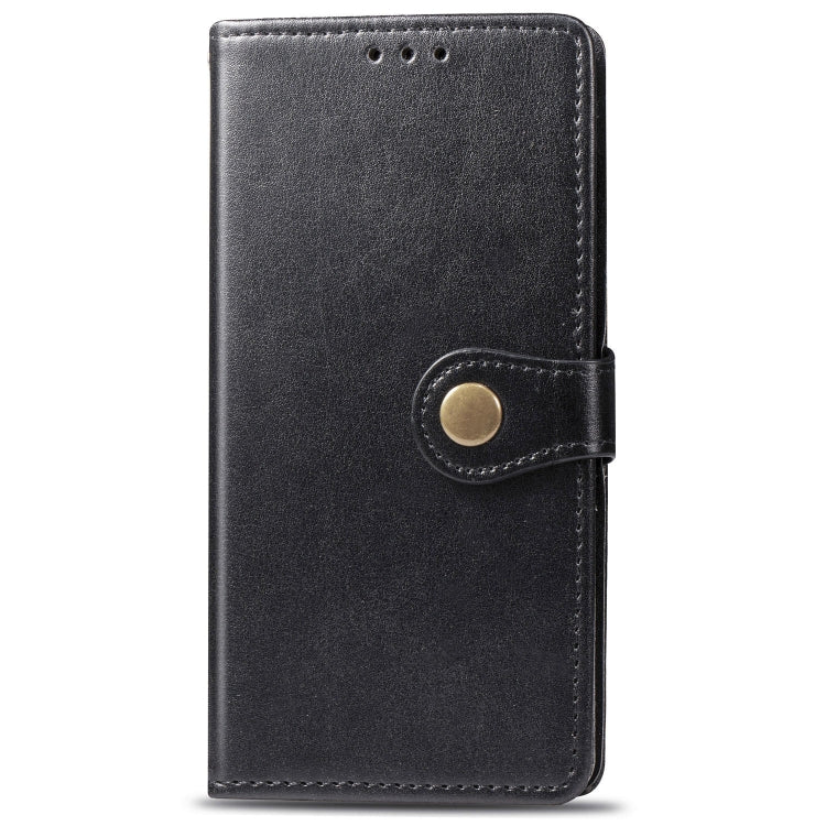 Retro Solid Color Leather Buckle Mobile Phone Protection Leather Case with Lanyard & Photo Frame & Card Slot & Wallet & Bracket Function for ASUS ZenFone Live (L1) ZA550KL