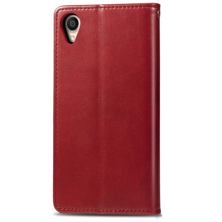 Retro Solid Color Leather Buckle Mobile Phone Protection Leather Case with Lanyard & Photo Frame & Card Slot & Wallet & Bracket Function for ASUS ZenFone Live (L1) ZA550KL