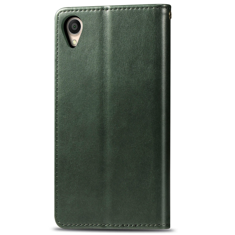 Retro Solid Color Leather Buckle Mobile Phone Protection Leather Case with Lanyard & Photo Frame & Card Slot & Wallet & Bracket Function for ASUS ZenFone Live (L1) ZA550KL