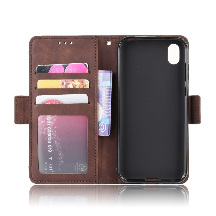 Wallet Style Skin Feel Calf Pattern Leather Case For Huawei Y5 (2019) / Honor 8S ,with Separate Card Slot