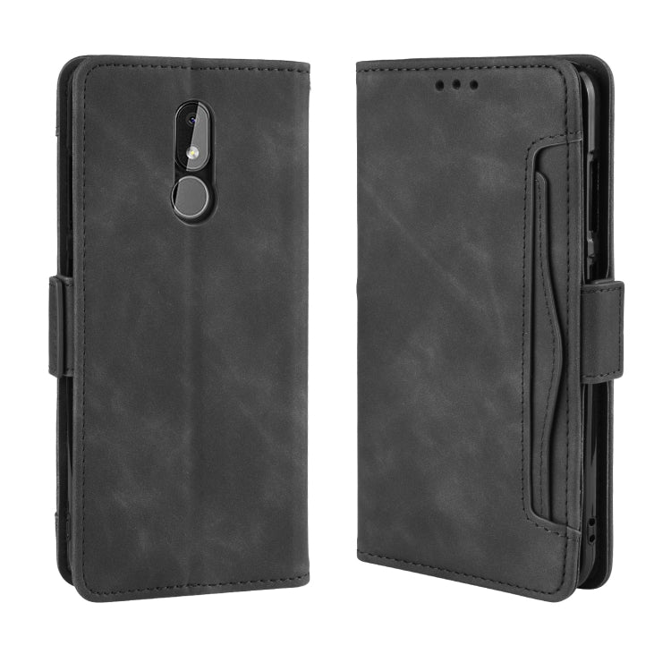 Wallet Style Skin Feel Calf Pattern Leather Case For Nokia 3.2,with Separate Card Slot