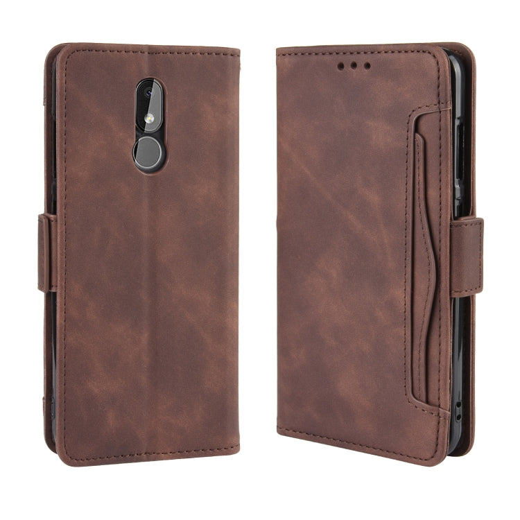 Wallet Style Skin Feel Calf Pattern Leather Case For Nokia 3.2,with Separate Card Slot