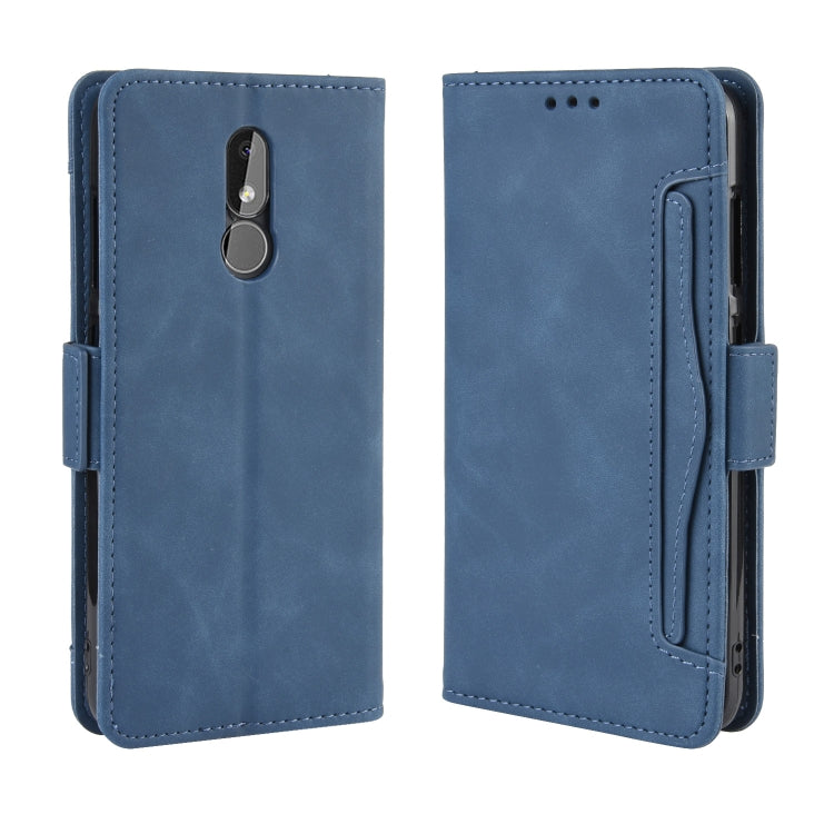 Wallet Style Skin Feel Calf Pattern Leather Case For Nokia 3.2,with Separate Card Slot