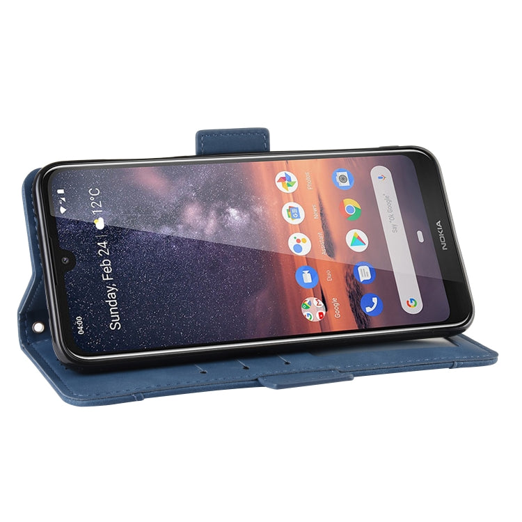 Wallet Style Skin Feel Calf Pattern Leather Case For Nokia 3.2,with Separate Card Slot