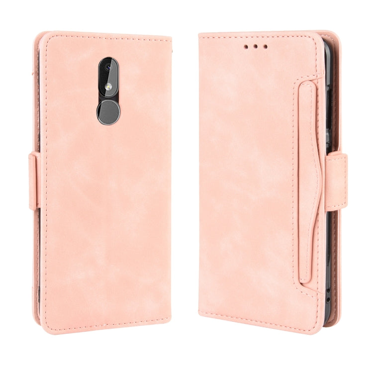 Wallet Style Skin Feel Calf Pattern Leather Case For Nokia 3.2,with Separate Card Slot