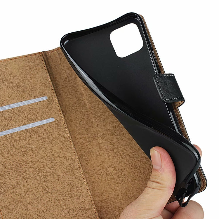 Horizontal Flip Leather Case for Google Pixel 4 XL, with Magnetic Buckle & Holder & Card Slot & Wallet