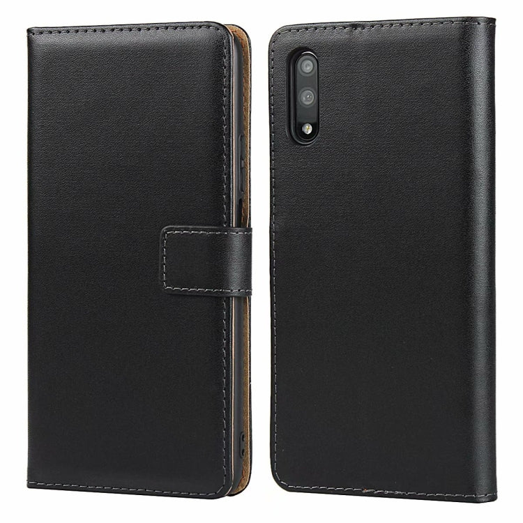 Horizontal Flip Leather Case for Huawei Honor 9X with Magnetic Clasp and Bracket and Card Slot and Wallet(Black)