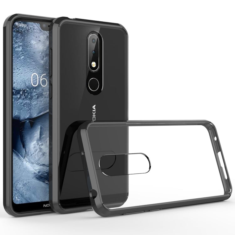 Scratchproof TPU + Acrylic Protective Case for Nokia 6.1 Plus