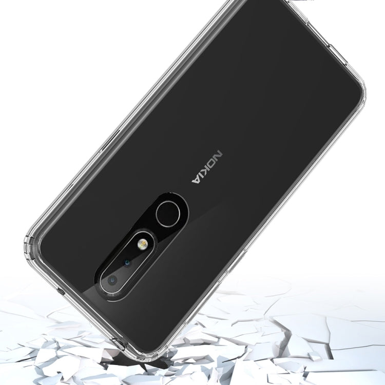 Scratchproof TPU + Acrylic Protective Case for Nokia 6.1 Plus