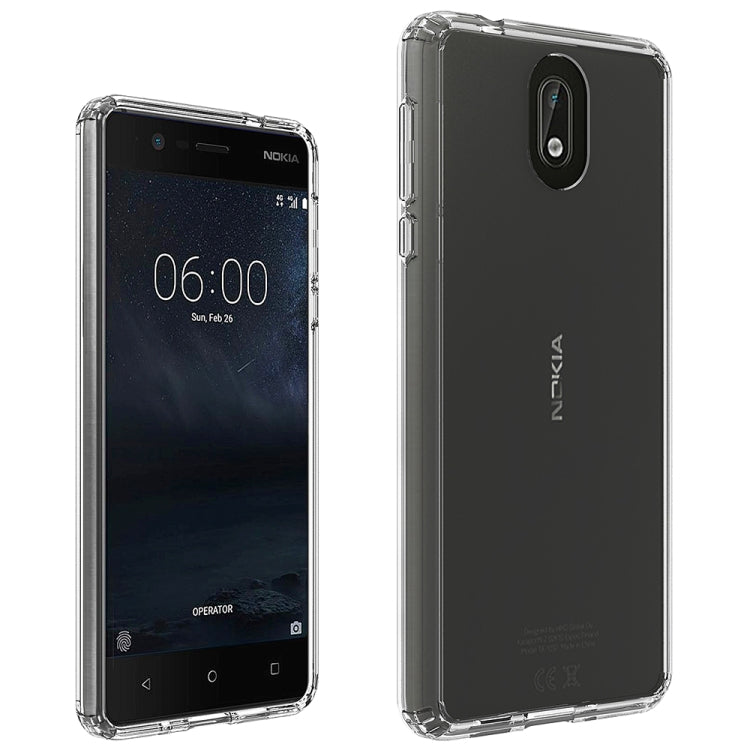 Scratchproof TPU + Acrylic Protective Case for Nokia 3.1