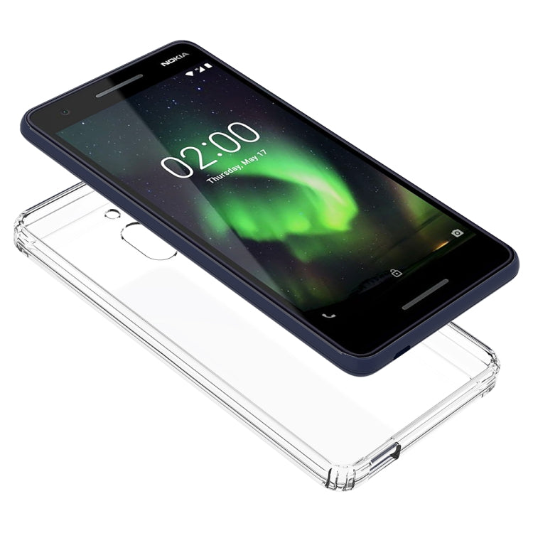 Scratchproof TPU + Acrylic Protective Case for Nokia 2.1