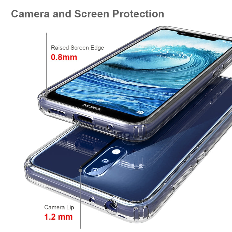 Scratchproof TPU + Acrylic Protective Case for Nokia 5.1Plus