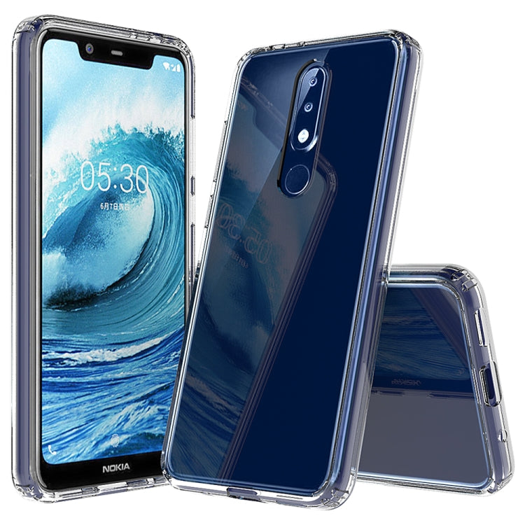 Scratchproof TPU + Acrylic Protective Case for Nokia 5.1Plus