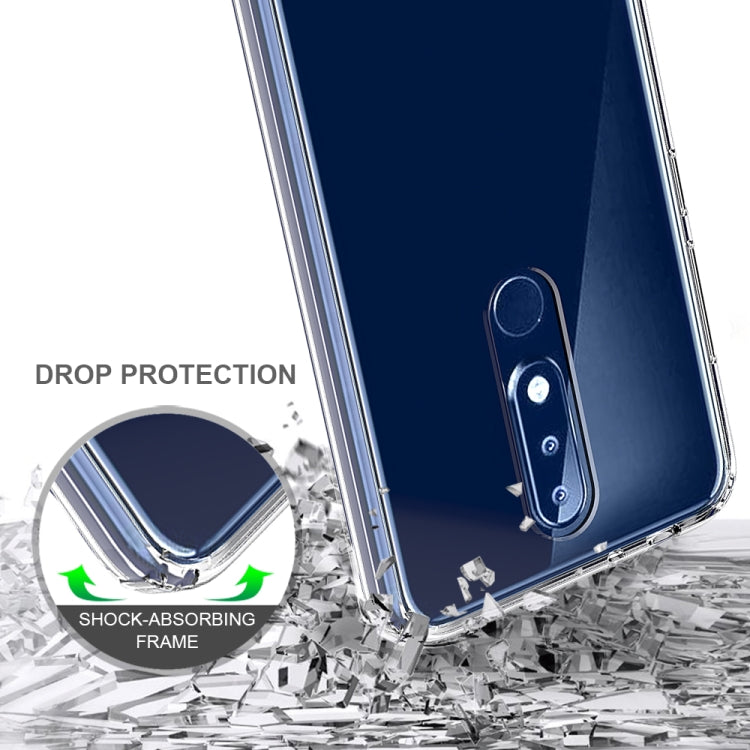 Scratchproof TPU + Acrylic Protective Case for Nokia 5.1Plus