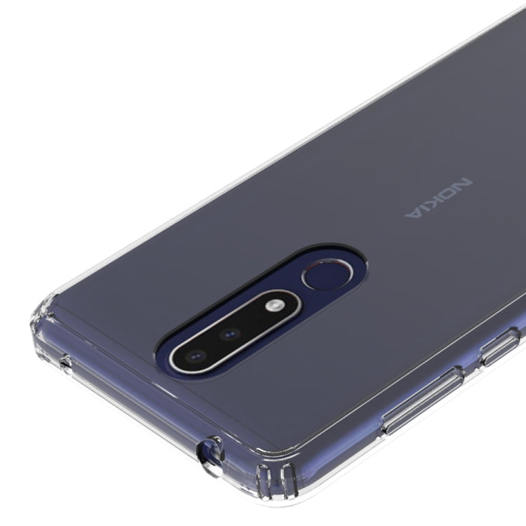 Scratchproof TPU + Acrylic Protective Case for Nokia 3.1 Plus