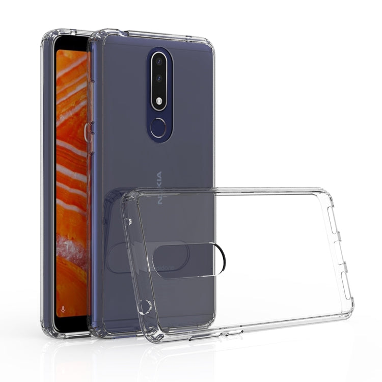 Scratchproof TPU + Acrylic Protective Case for Nokia 3.1 Plus