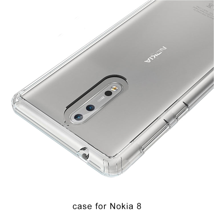 Scratchproof TPU + Acrylic Protective Case for Nokia 8