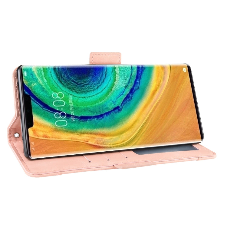 Wallet Style Skin Feel Calf Pattern Leather Case For Huawei Mate 30 Pro,with Separate Card Slot