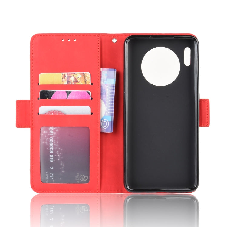 Wallet Style Skin Feel Calf Pattern Leather Case For Huawei Mate 30 ,with Separate Card Slot