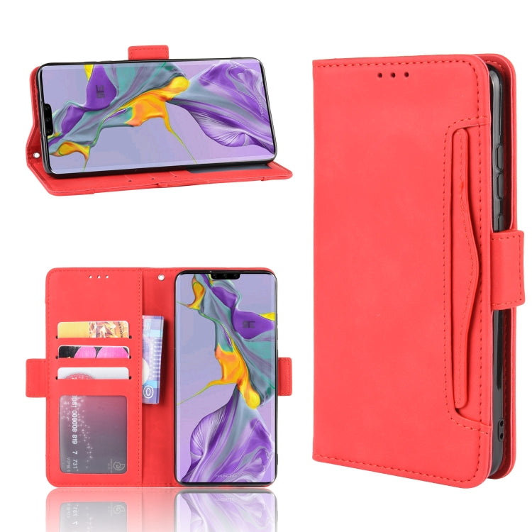 Wallet Style Skin Feel Calf Pattern Leather Case For Huawei Mate 30 ,with Separate Card Slot