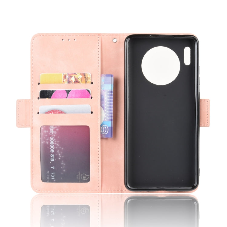 Wallet Style Skin Feel Calf Pattern Leather Case For Huawei Mate 30 ,with Separate Card Slot