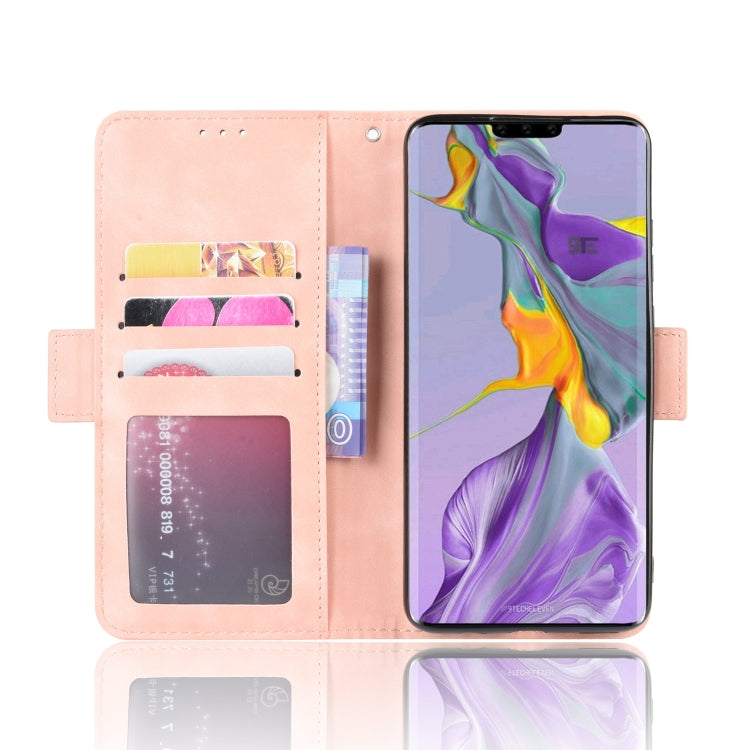 Wallet Style Skin Feel Calf Pattern Leather Case For Huawei Mate 30 ,with Separate Card Slot