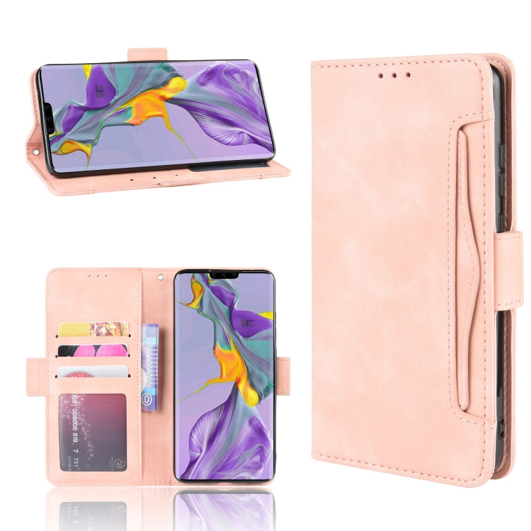 Wallet Style Skin Feel Calf Pattern Leather Case For Huawei Mate 30 ,with Separate Card Slot