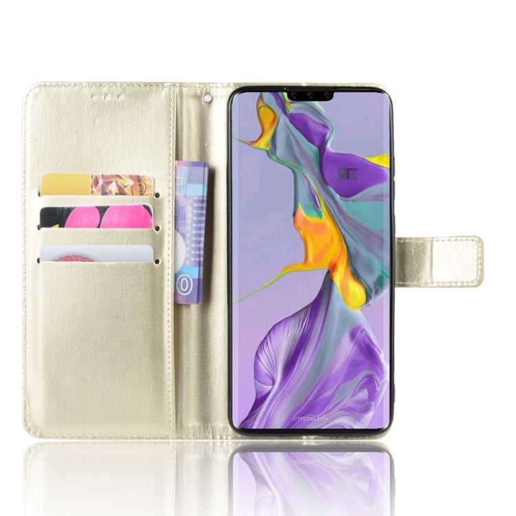Retro Crazy Horse Texture Horizontal Flip Leather Case for Huawei Mate 30, with Holder & Card Slots & Photo Frame