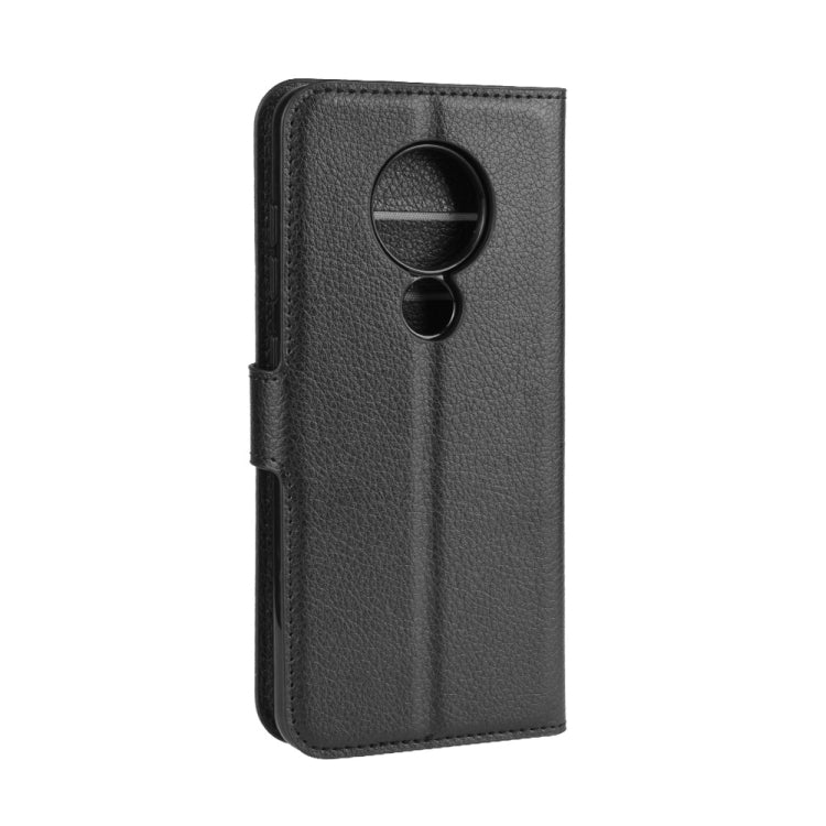 Litchi Texture Horizontal Flip Leather Case for Nokia 6.2, with Wallet & Holder & Card Slots